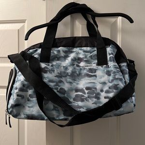 DSW Tie Dye Nylon Duffel Gym Bag
